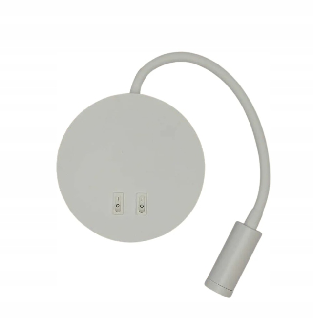 Led nástěnná lampa s husím krkem Flexibilní