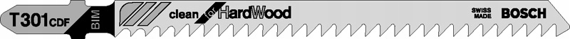 Bosch Pilový List Pro Přímočarou Pilu T301CDF 5ks Deska