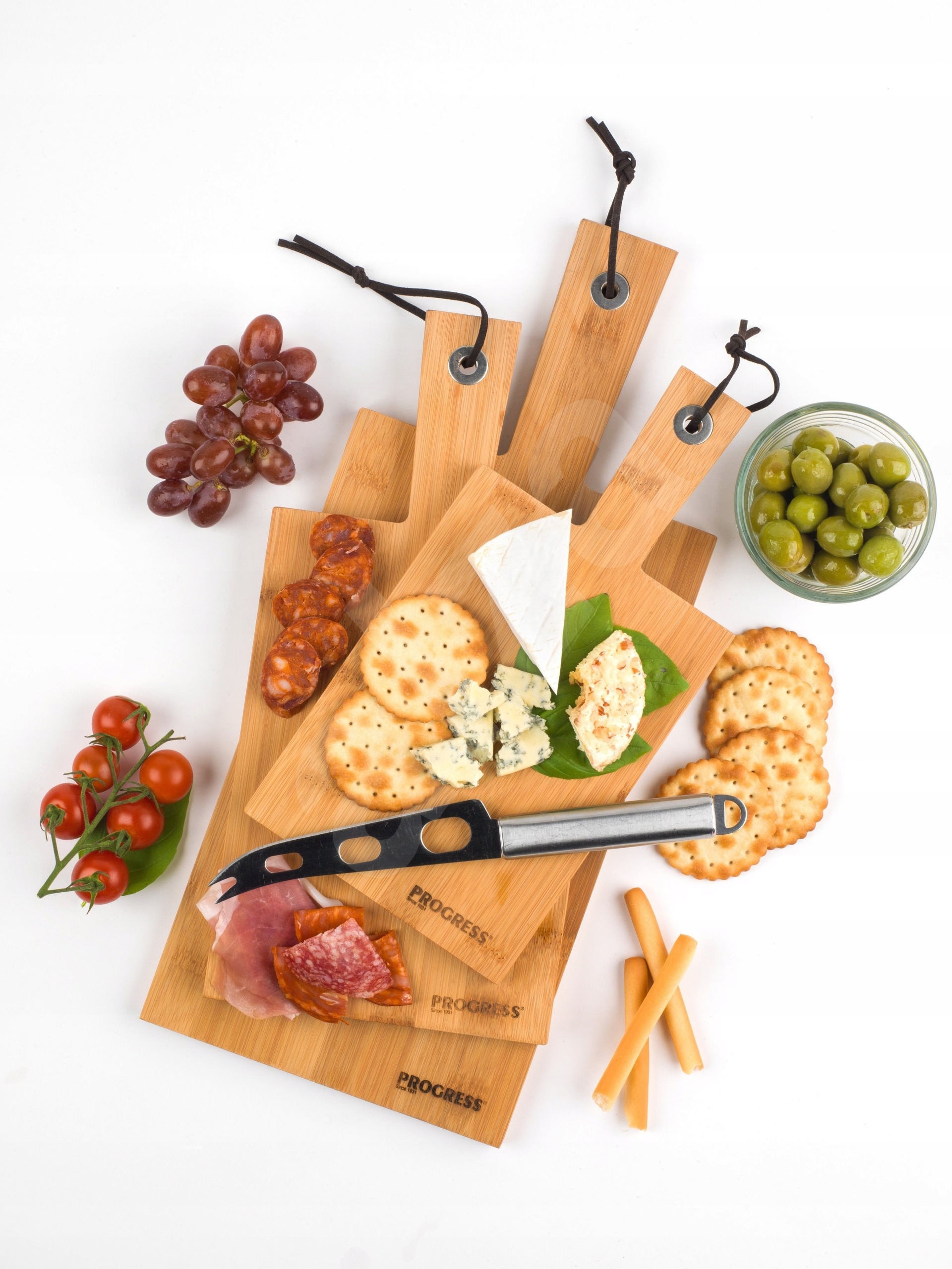 ZESTAW 3 DESEK BAMBUSOWYCH BAMBUSOWA PROGRESS Długość (cm) 45 cm