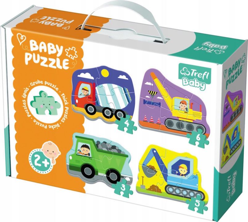 

Trefl Puzzle Baby Classic Pojazdy Na Budowie
