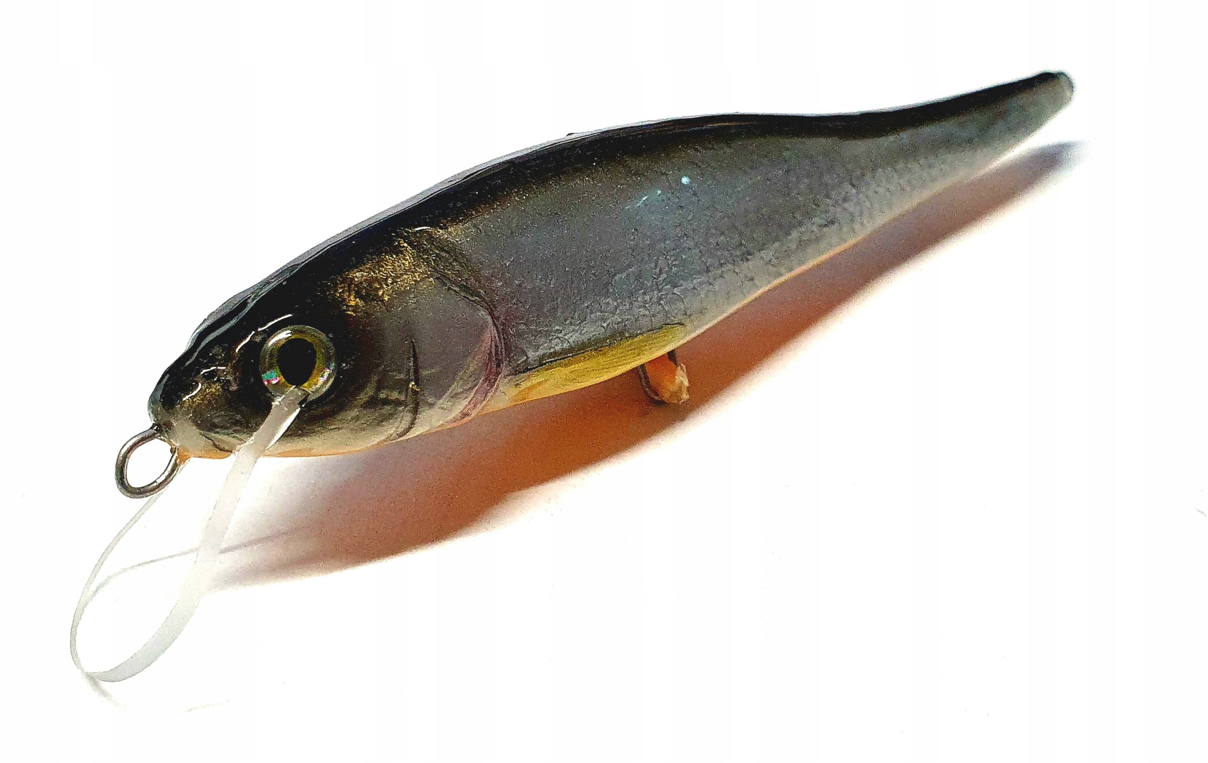 Wobler K. Słaby Jelcyk czarny/pomarańcz 10,5cm pły