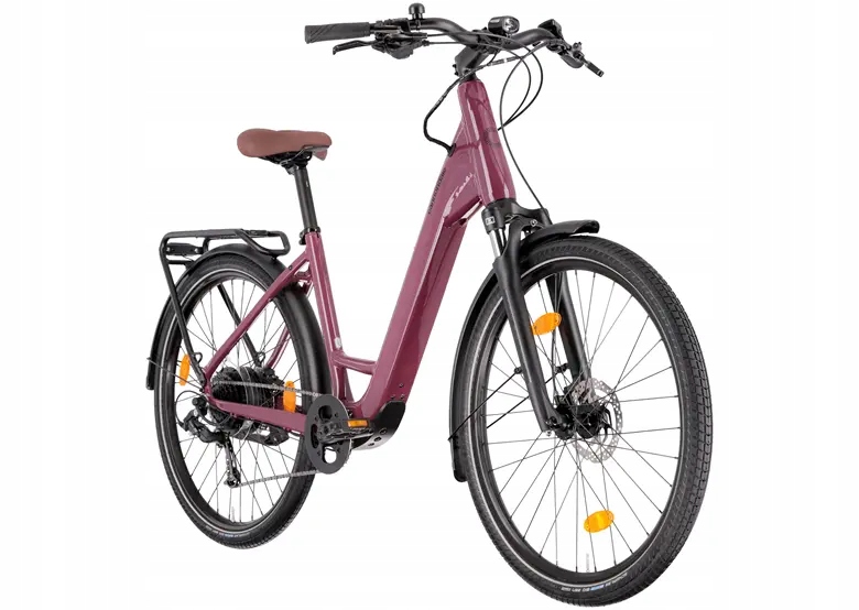 Elektryczny Rower Cannondale Mavaro Neo Sl 2 niska Rama komfortowy różowy