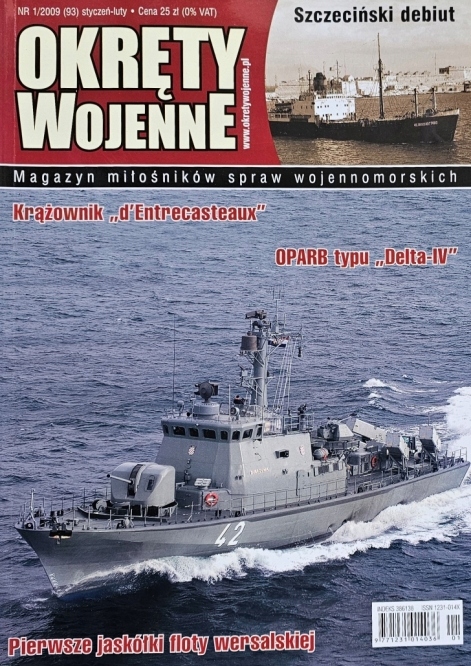 Okręty Wojenne 93 - 1/2009
