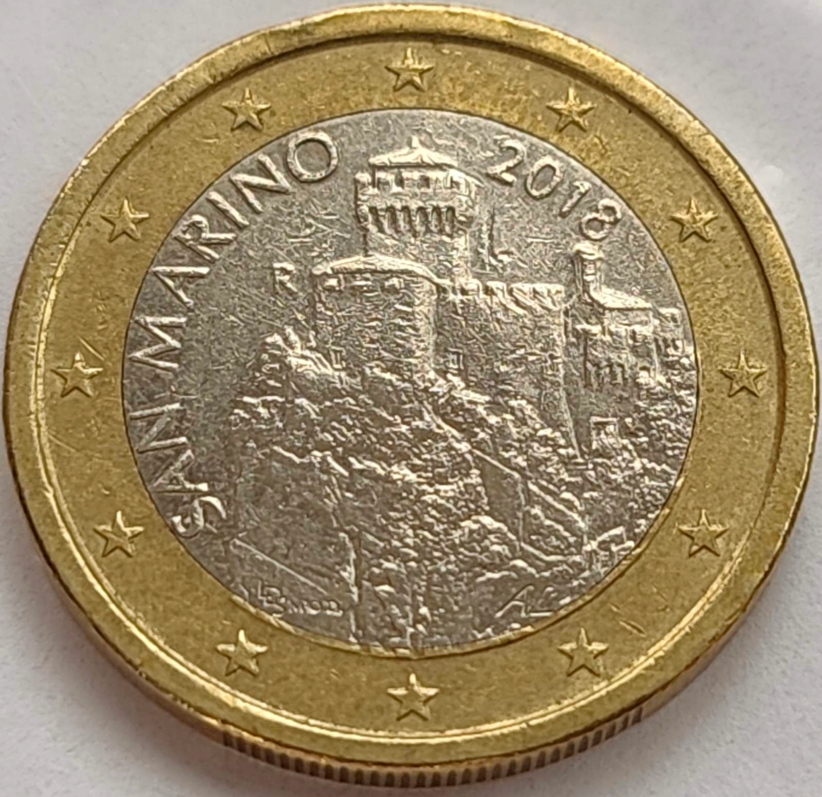 4902 - San Marino 1 euro, 2018