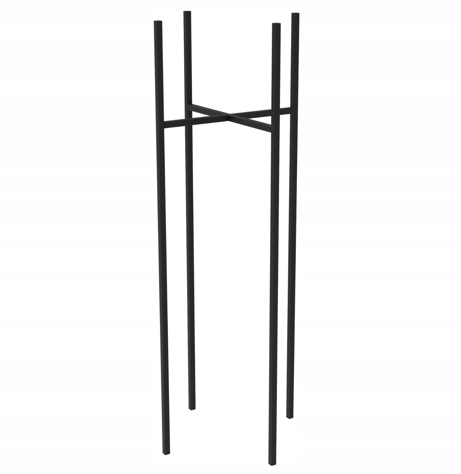 Držák Na Květináč kovový stojan pod květináč vysoký Novo 2426