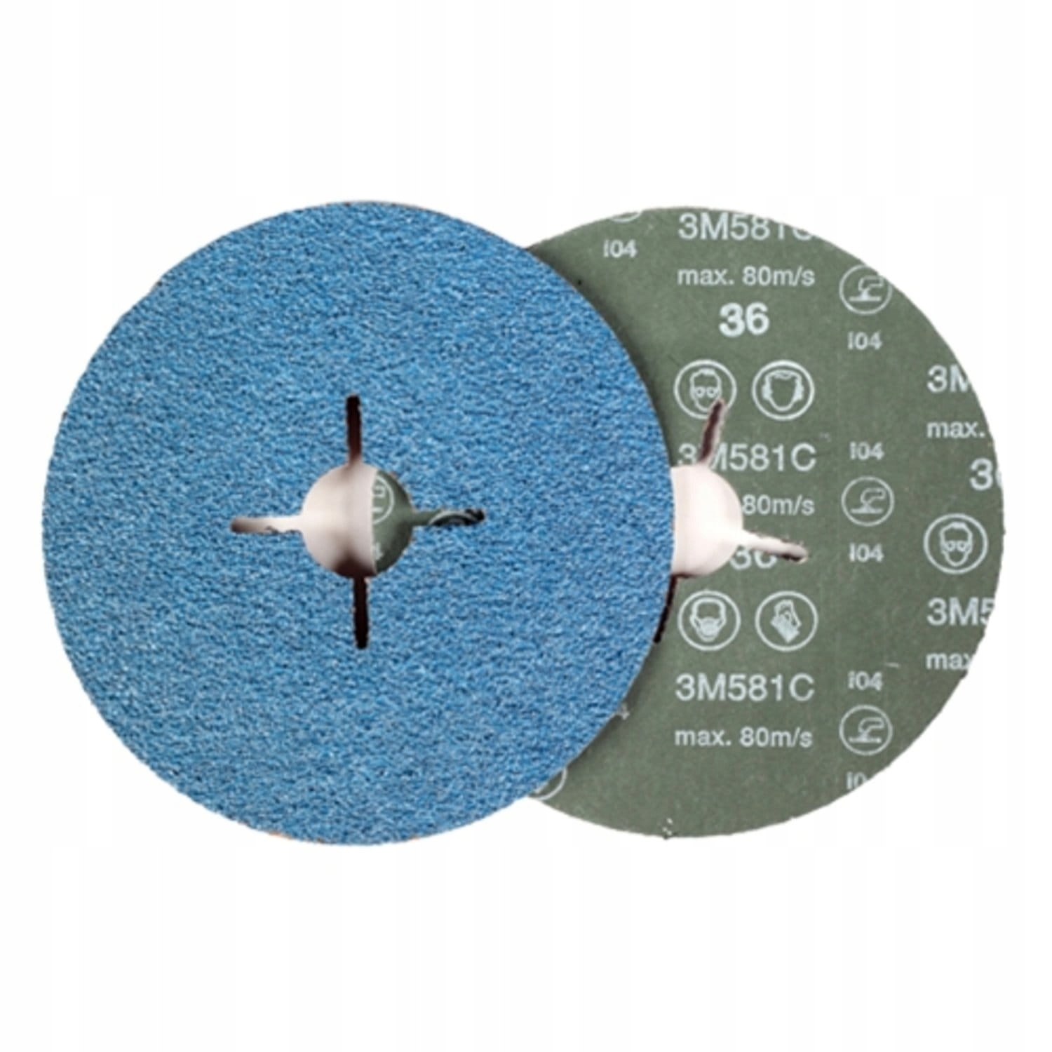 

3M 581C Dysk fibrowy P80 125mmx22mm