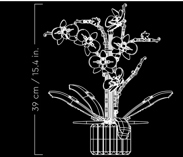 LEGO 10311 CREATOR EXPERT - ORCHIDEA Bohater brak