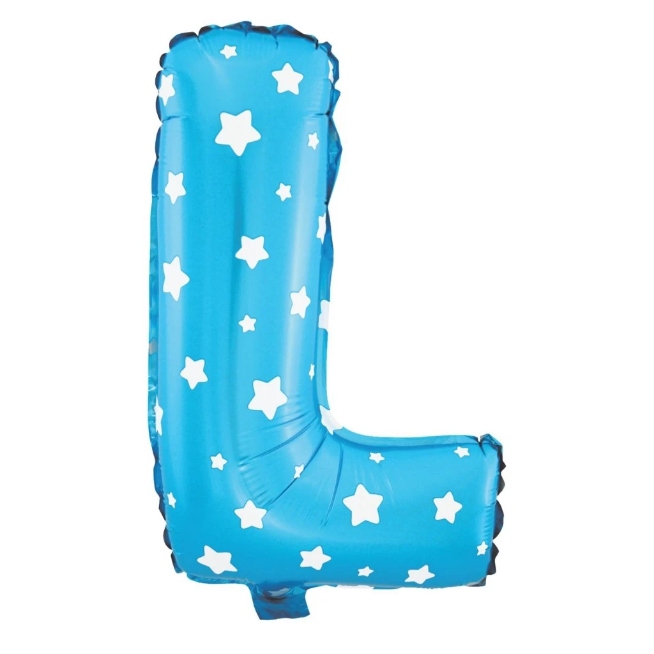 

Balon foliowy niebieski 40cm Litera L