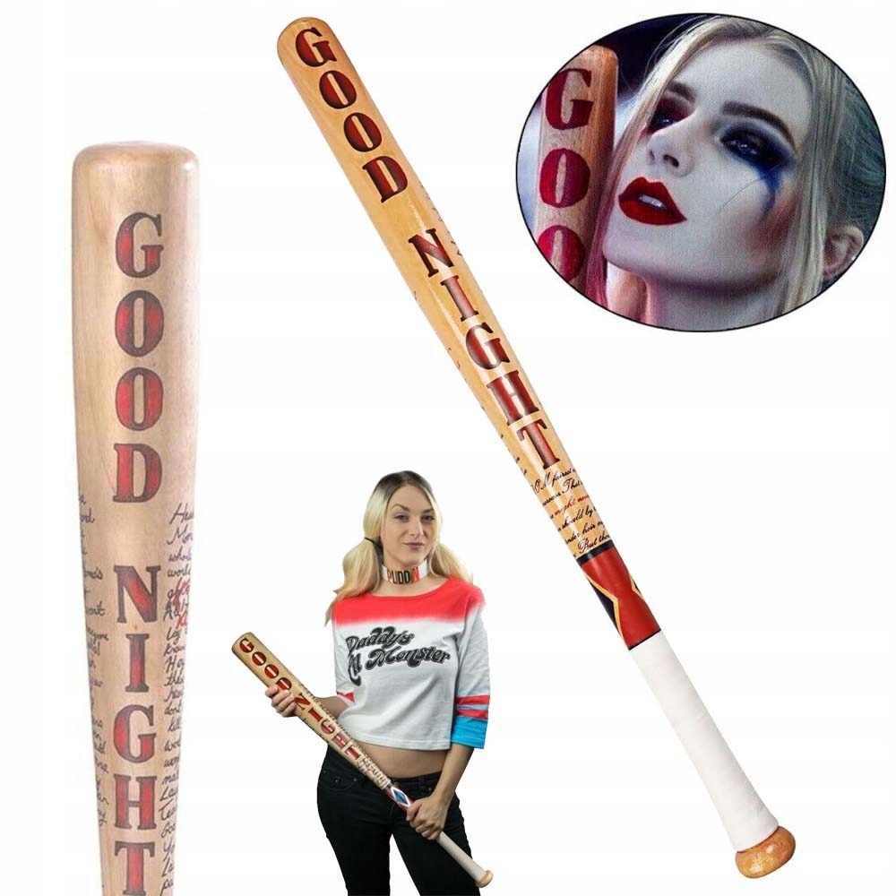 Kij Bejsbolowy Harley Quinn Legion Cosplay Samobójców Cięzki I Solidny 32"