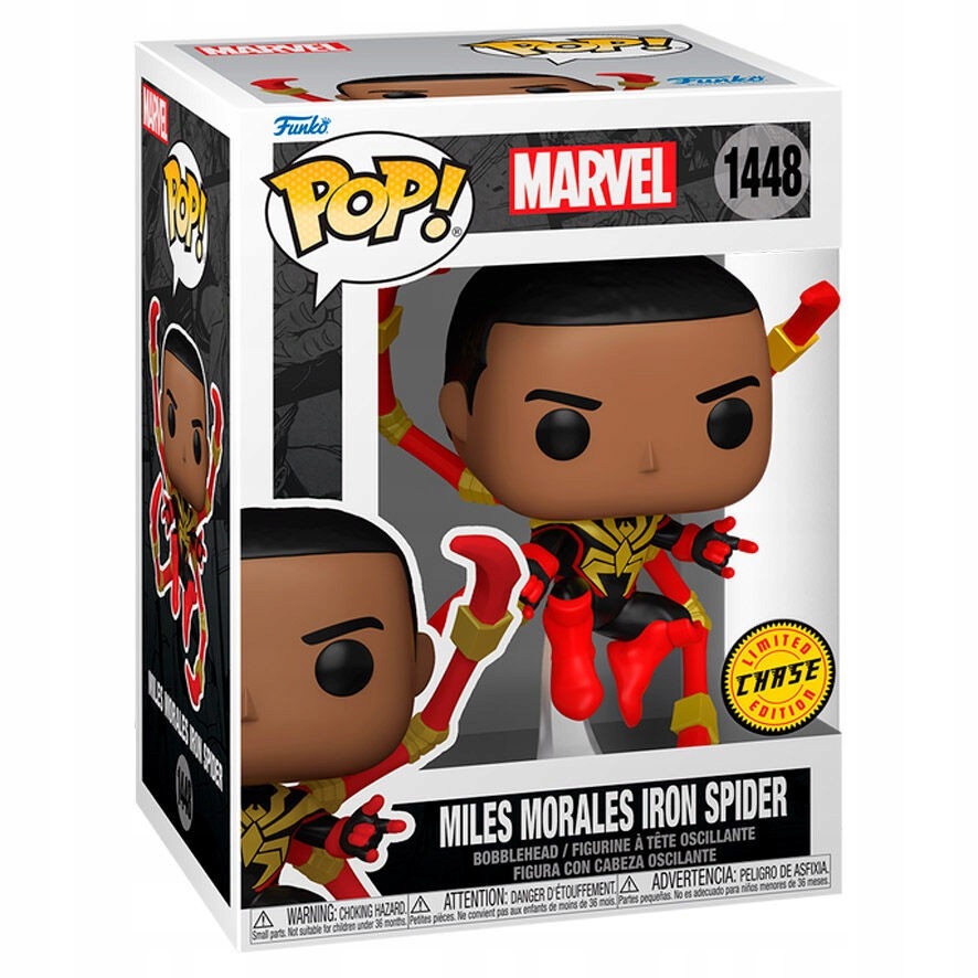 Funko Pop! Marvel: Miles Morales Iron Spider č. 1448 Chase