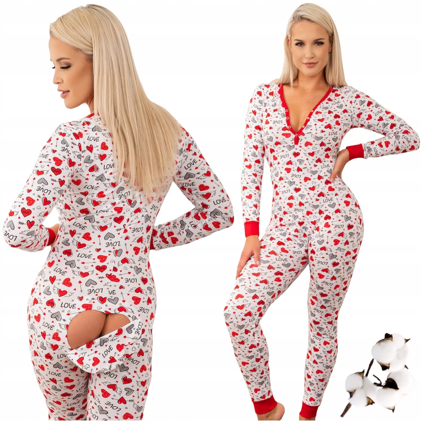 Pyžamo Kombineza Overal Na Spaní S Otvíracím Sedem Sleepdo Sweetie vel. S