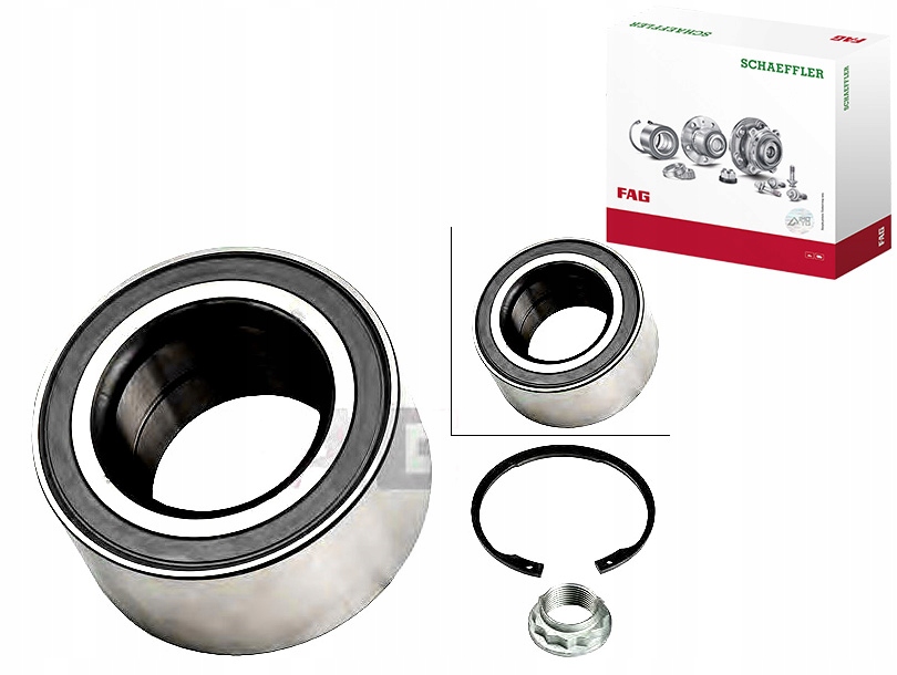 Шаффлер FAG 713 6493 90 Комплект підшипників колеса