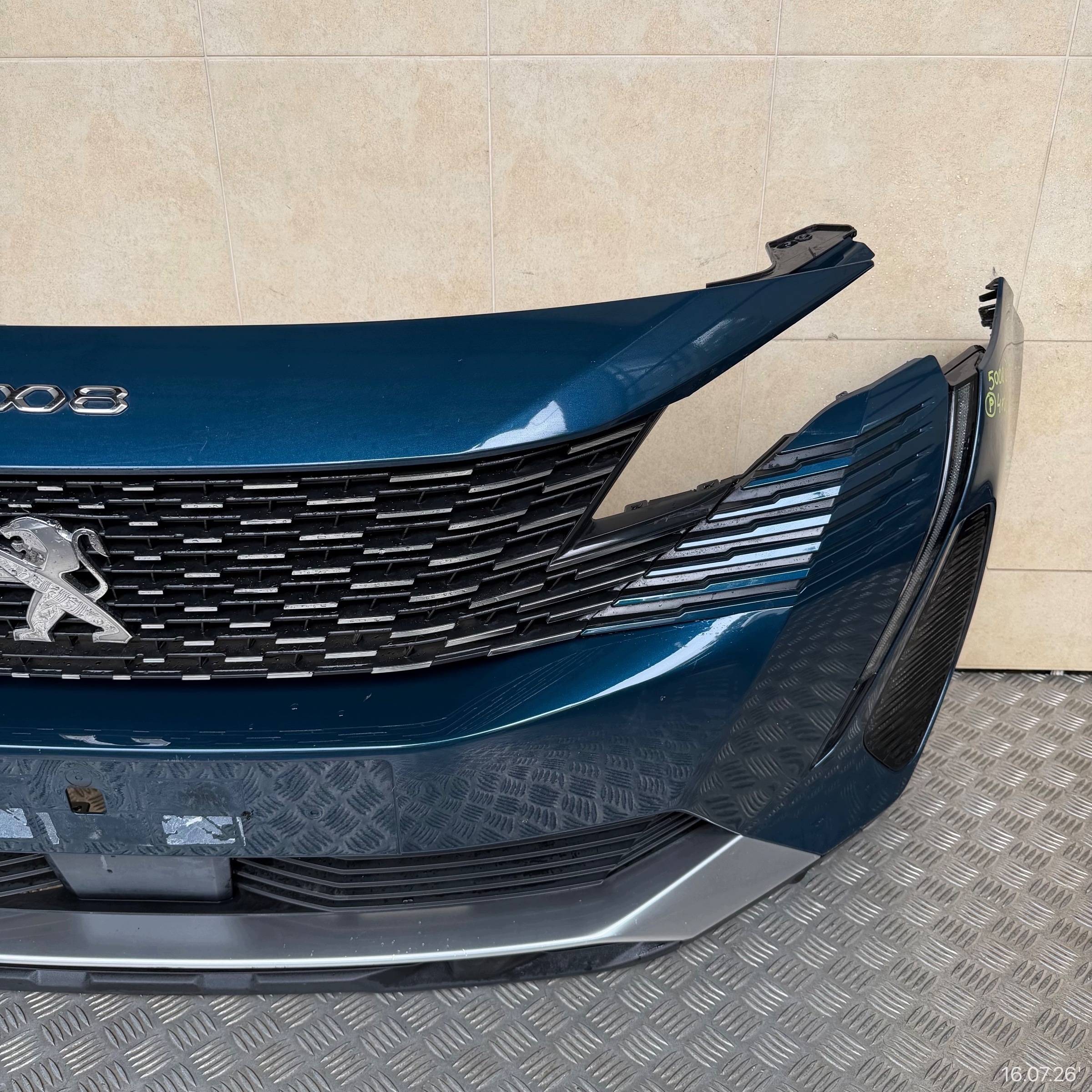front bumper complete PEUGEOT 5008 II LIFT 2022 ROK 4 PDC