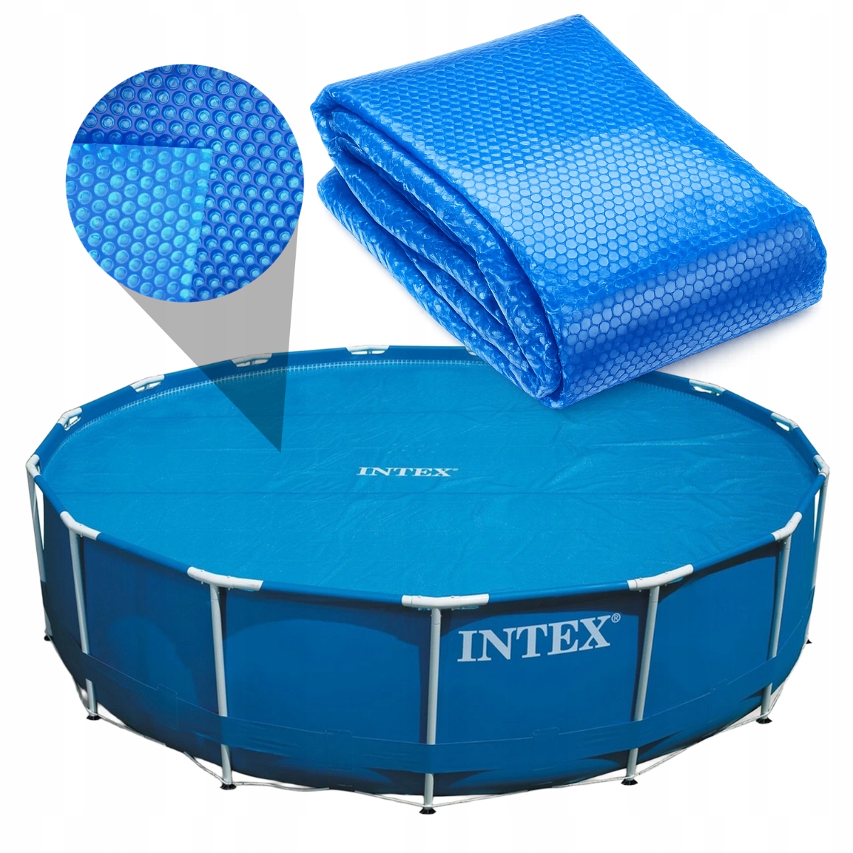 Podložka Fólie Krycí Plachta Solárního Topného Krytu Je Vhodná Do Bazénu Intex 28200