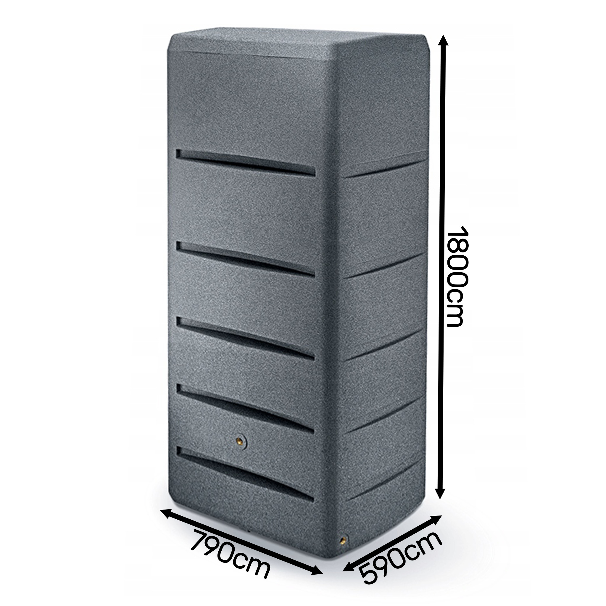 ZBIORNIK NA DESZCZÓWKĘ Waterform Aqua Tower [720L] DESZCZOWNICA Marka Prosperplast