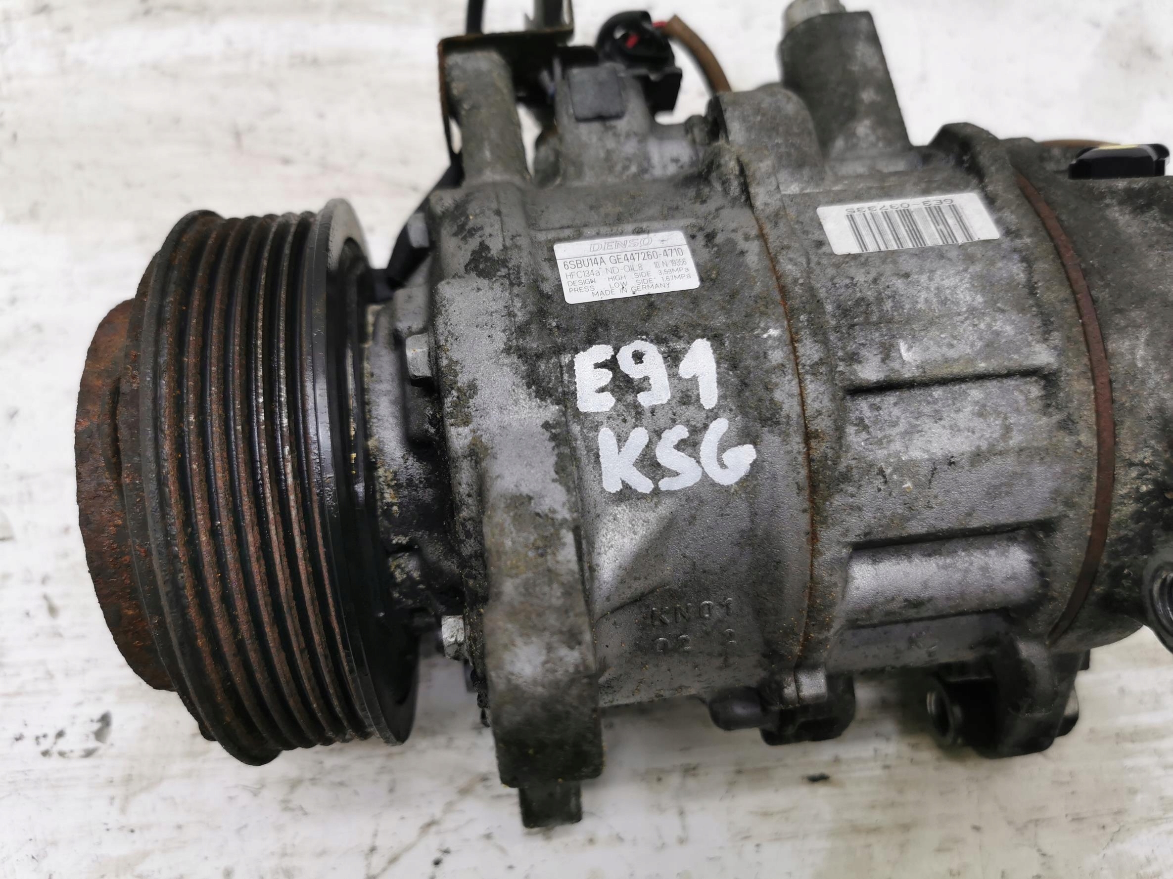 Klimakompressor klimaanlage BMW SERIA 3 E90 E91 6SBU14A