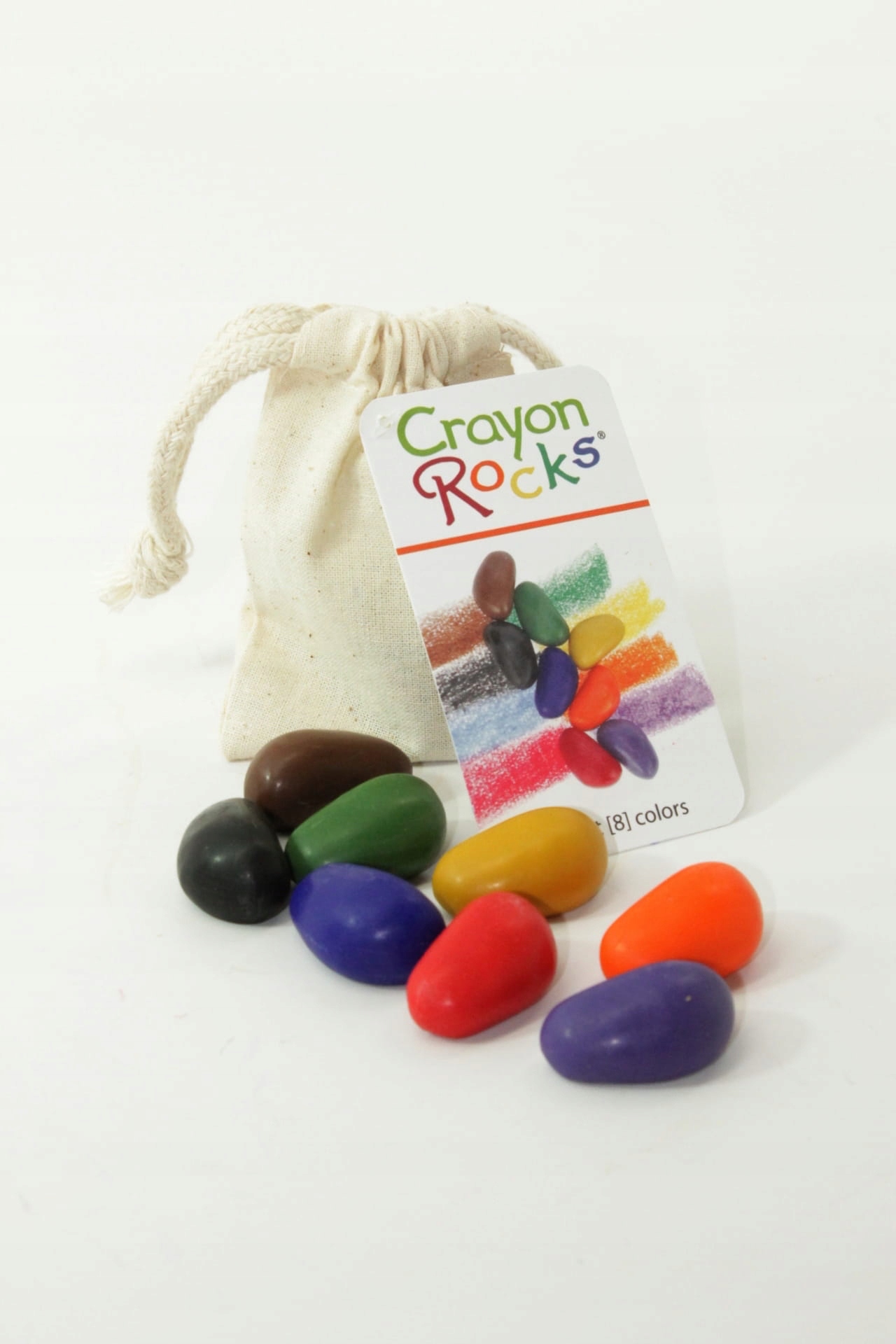 Crayon Rocks kredki w woreczku 8 kolorów Woskowe Kod producenta 0728028127911