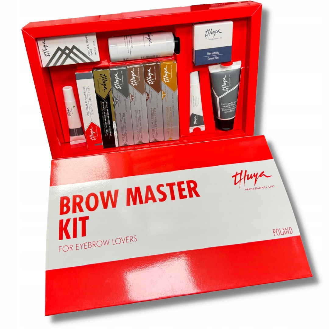 Sada na laminování obočí Brow Master Kit pro trvalý styling Thuya