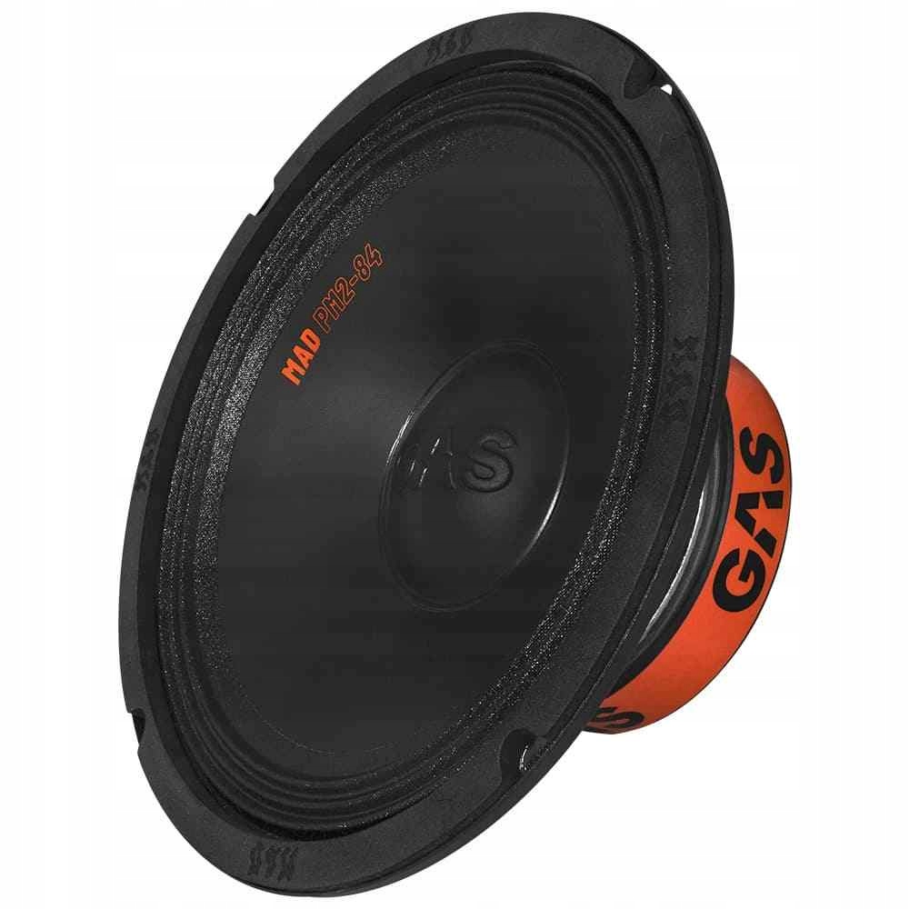 Gas Mad PM2-84 Středotónové reproduktory do auta 8" 125W 4 Ohm Spl