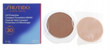 Shiseido Uv Protective Compact pudr v kompaktním balení náplň Dark Ivory 12g