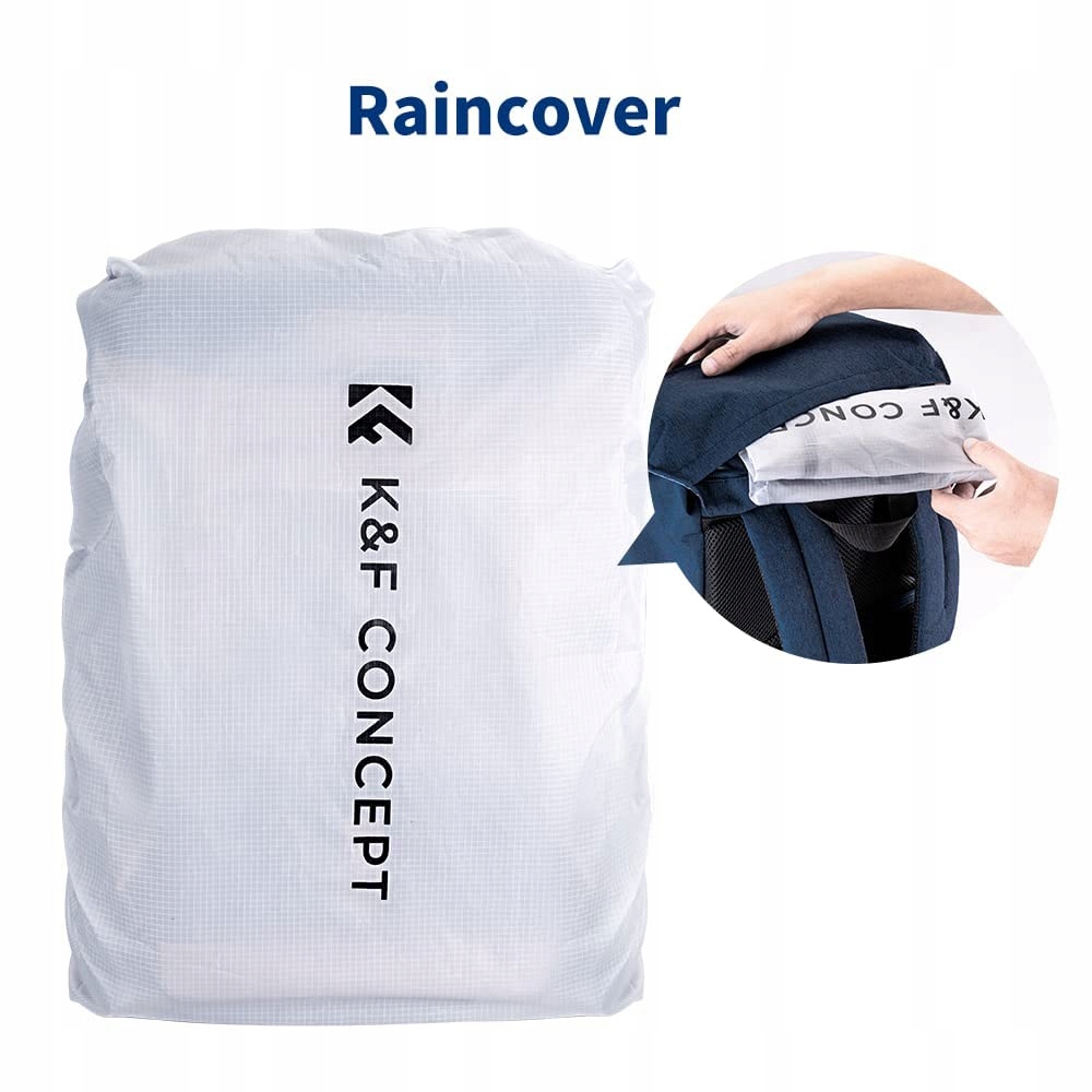 K&F CONCEPT Plecak Fotograficzny 20L Wodoodporny na Aparat i Laptop 15,6" — miniatura 7