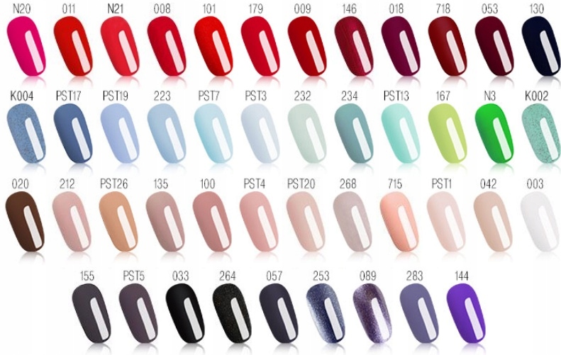 COSMETICS ZONE LAKIER HYBRYDOWY KOLOR 7ML - PST17 Rodzaj lakier kolorowy