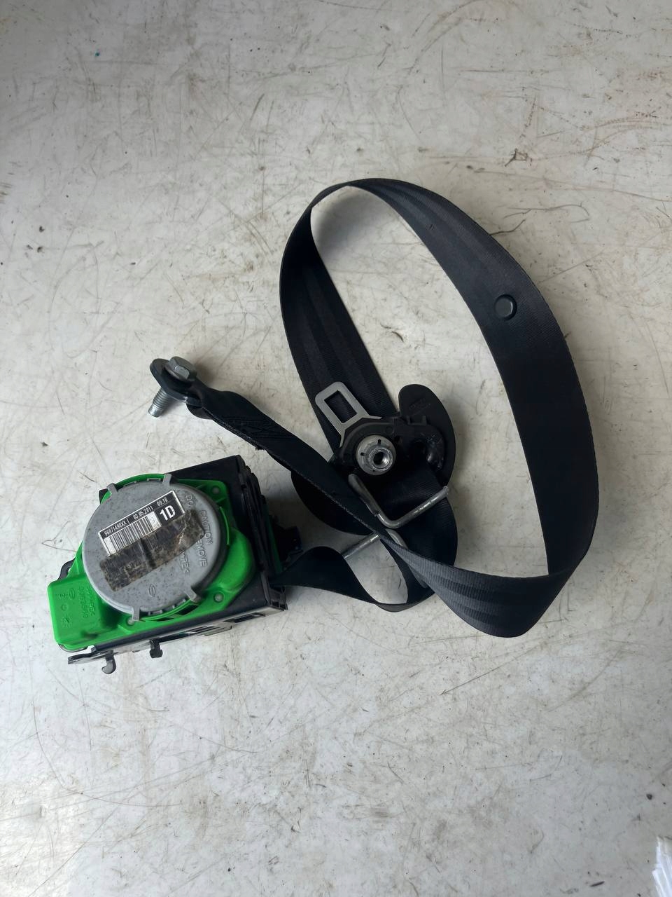 tension belt safety right front CITROEN C4 II B7 96871490XX