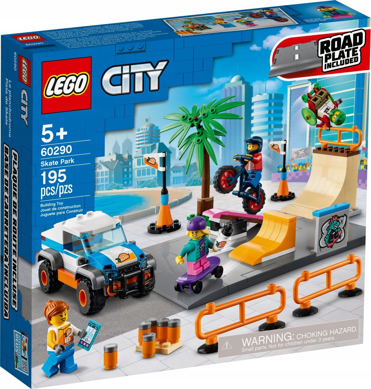 Lego City 60290 Skatepark Nové
