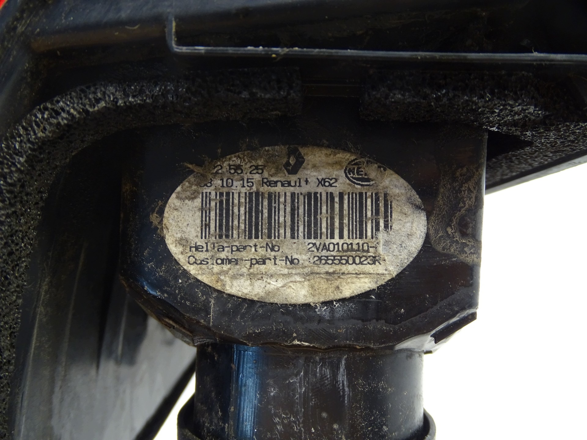 light left rear RENAULT MASTER III LIFT 265550023R