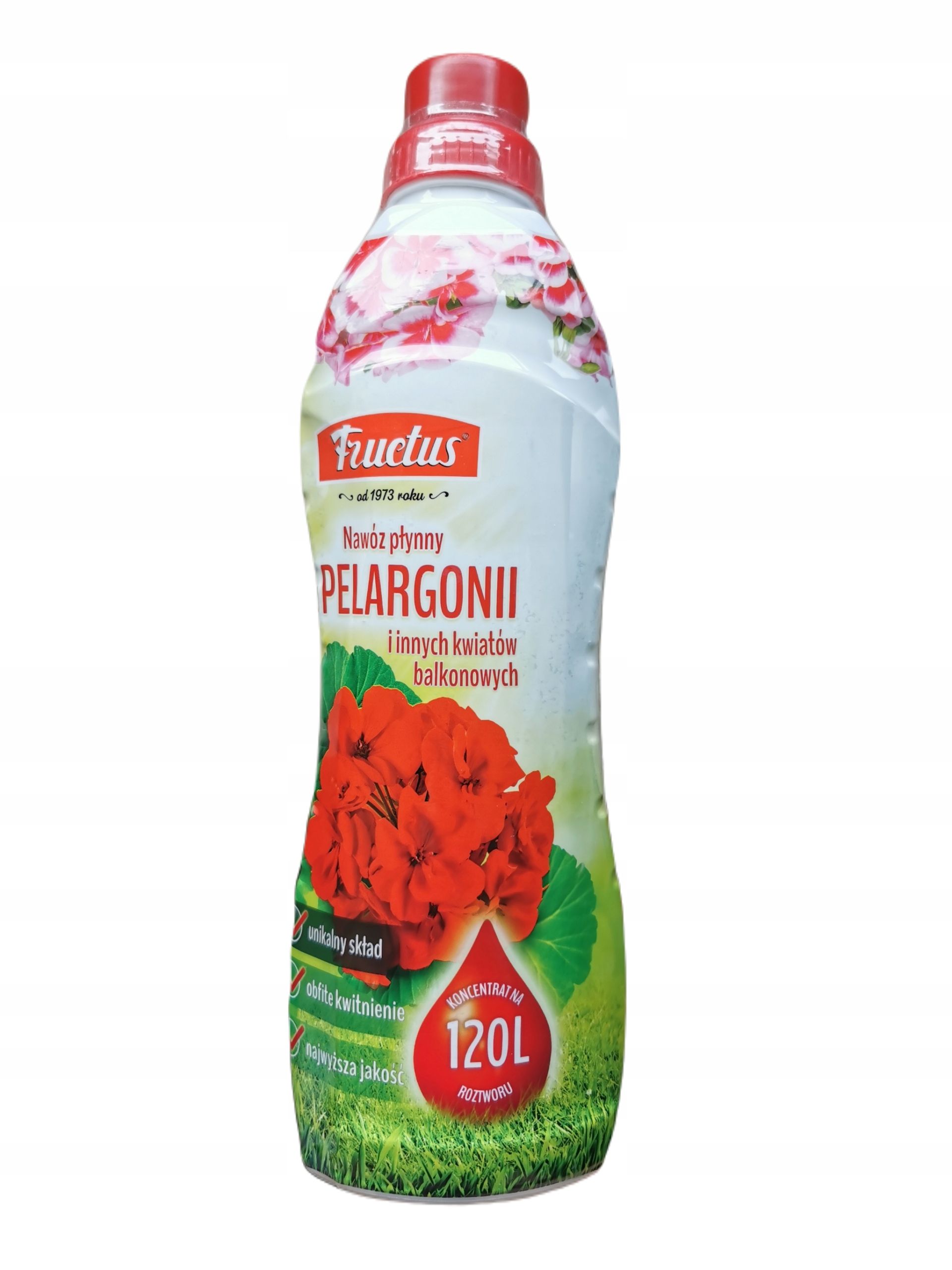

Fructus Nawóz Pelargonie Kwiaty Balkonowe Npk 1l
