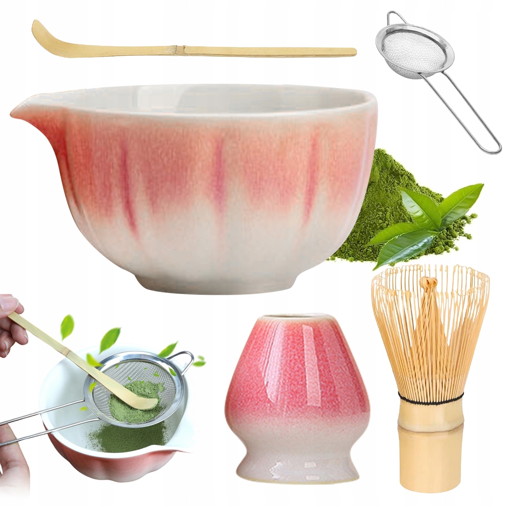 Levně 5 Sada Profesionálních Čajových Souprav Matcha Pro Přípravu Matchy