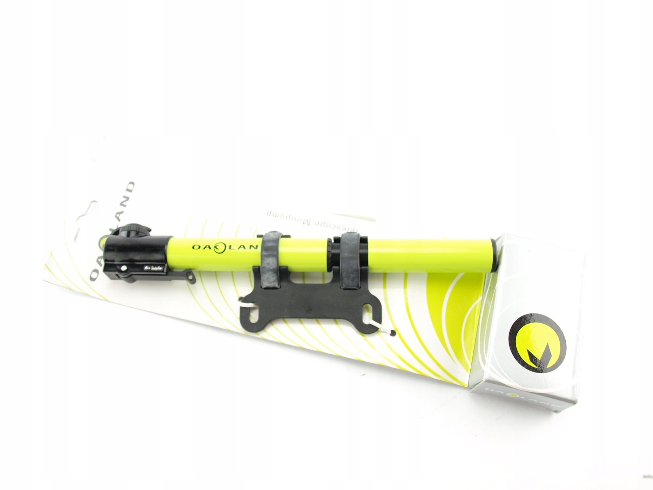 Oakland Pro-Telescope Mini Pompka ręczna do roweru Zielona 1836G