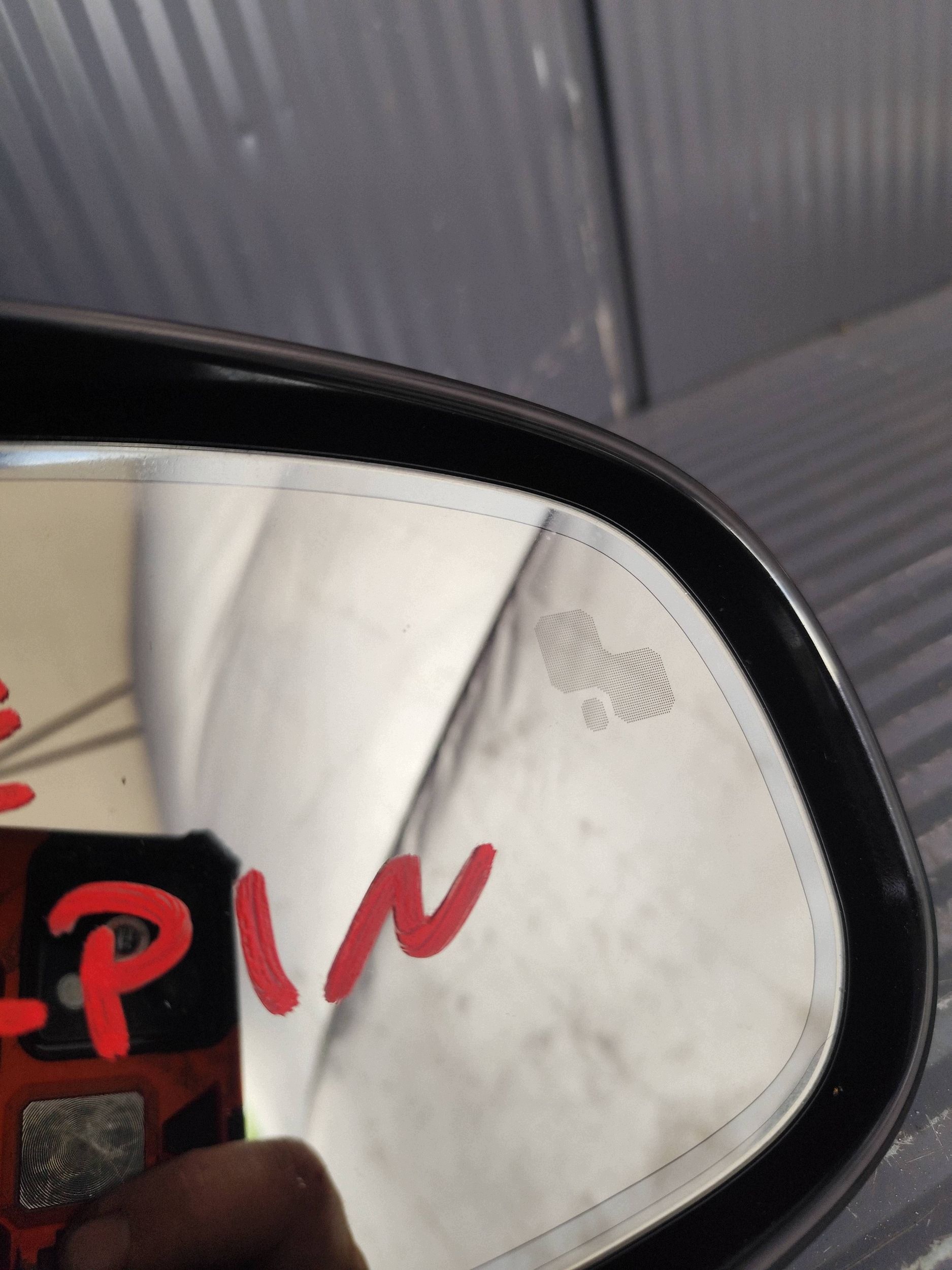 JAGUAR XE 760 mirror right 16 PIN
