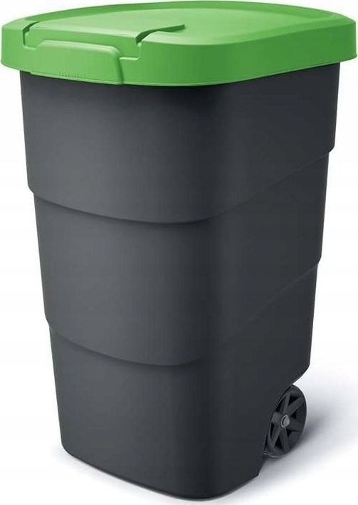 Kosz na śmieci Prosperplast zielony 90L (NBWB90-362C)