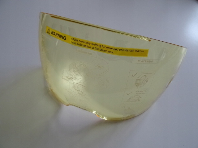 SZYBKA ZEWNĘTRZNA ESAB SENTINEL A60-A50 Amber