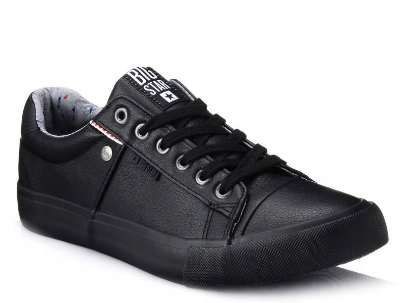 

Trampki Big Star GG274061 Czarne Ekoskóra 37