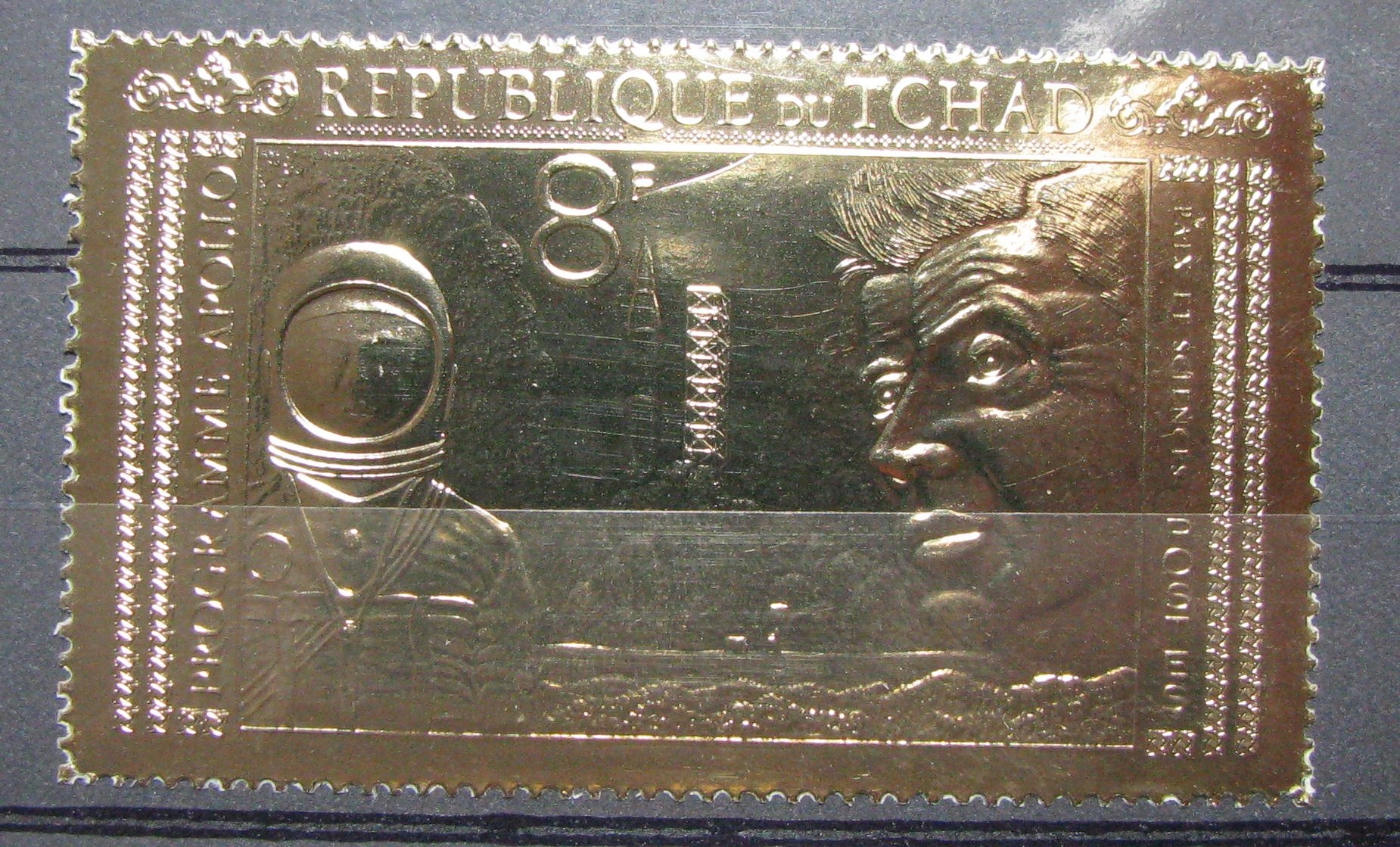 CZAD - Mi 442 A ** - złota folia