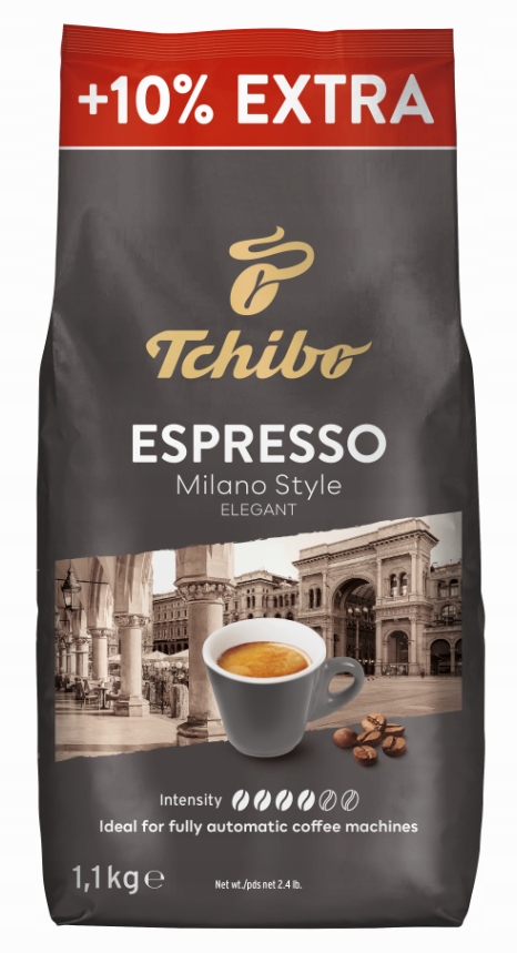 Levně Tchibo Milano 1,1 kg Káva zrnková Arabika