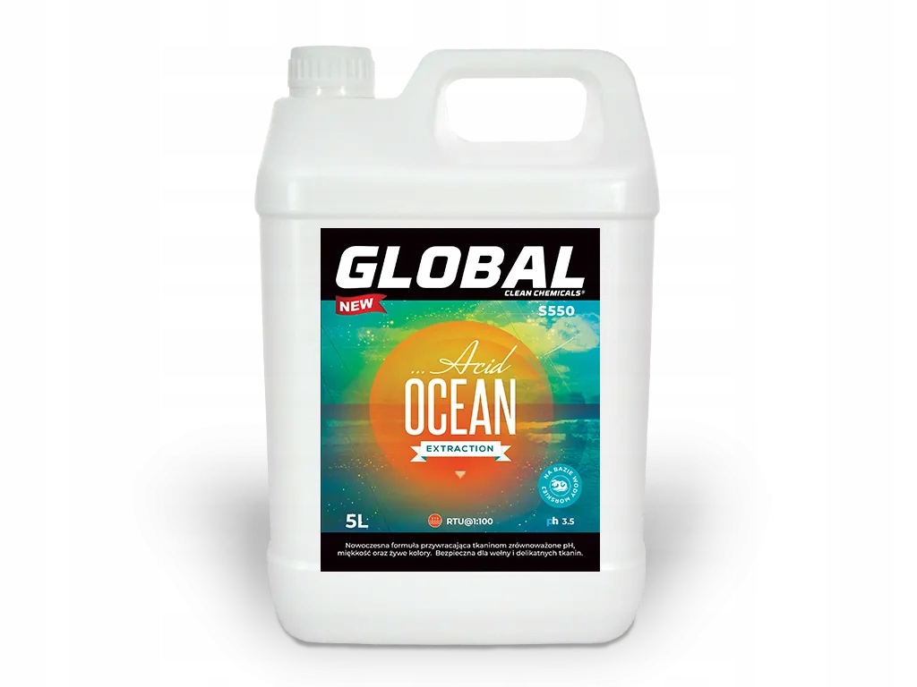 

Global Acid Ocean Rinse S550 5L Kwaśna płukanka