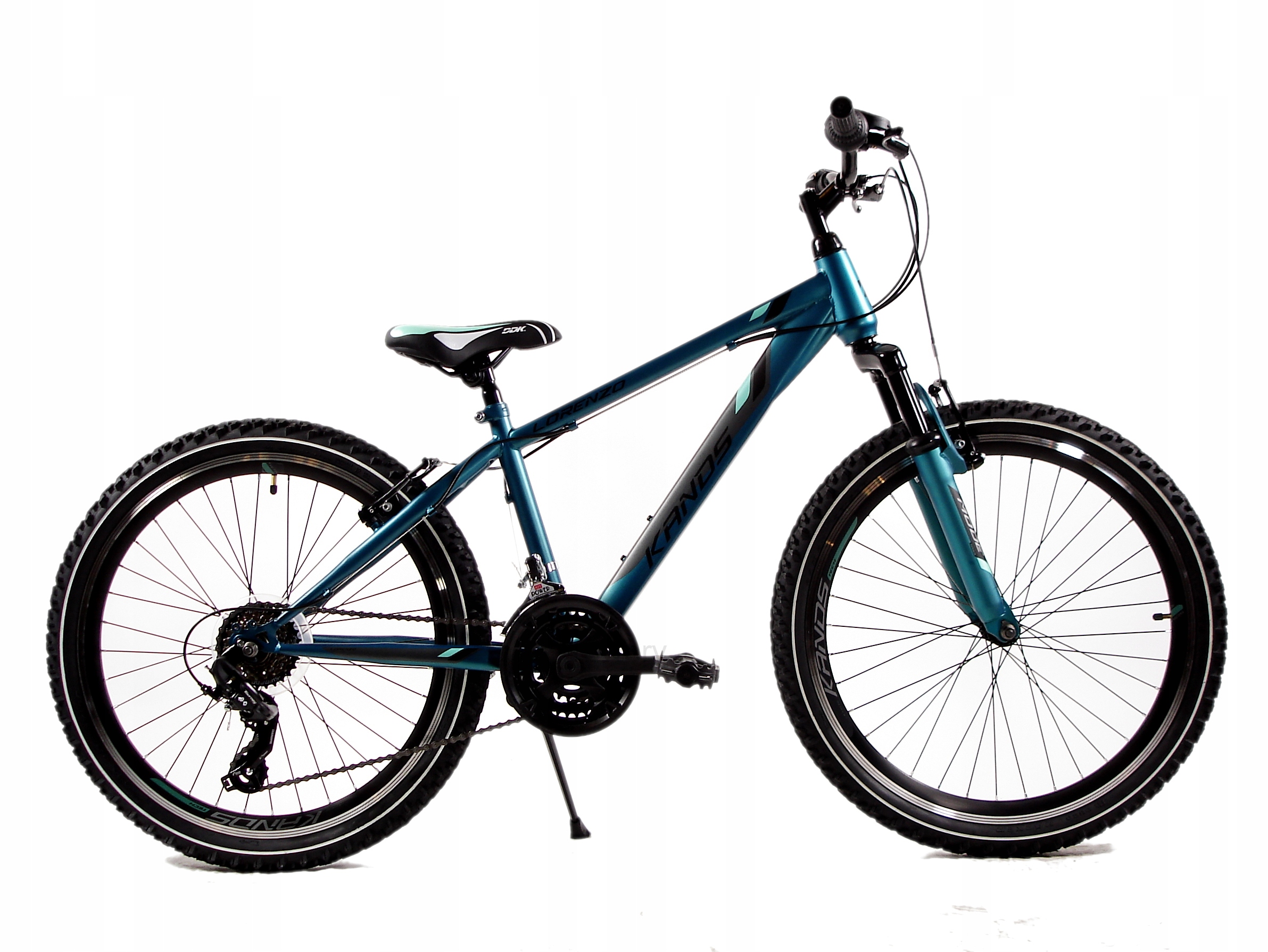 Rower 24 KANDS LORENZO AMOR TURKUSOWY 2022 24KLORT 11695086038