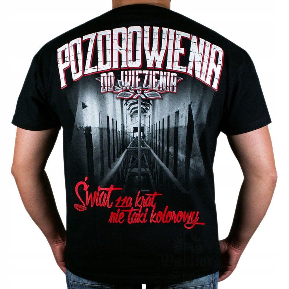 

Koszulka Pozdrowienia Do Więzienia pdw t-shirt r M