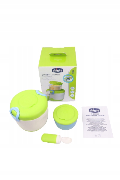 Termoopakowanie Chicco Easy Meal - zielony EAN (GTIN) 8058664052240