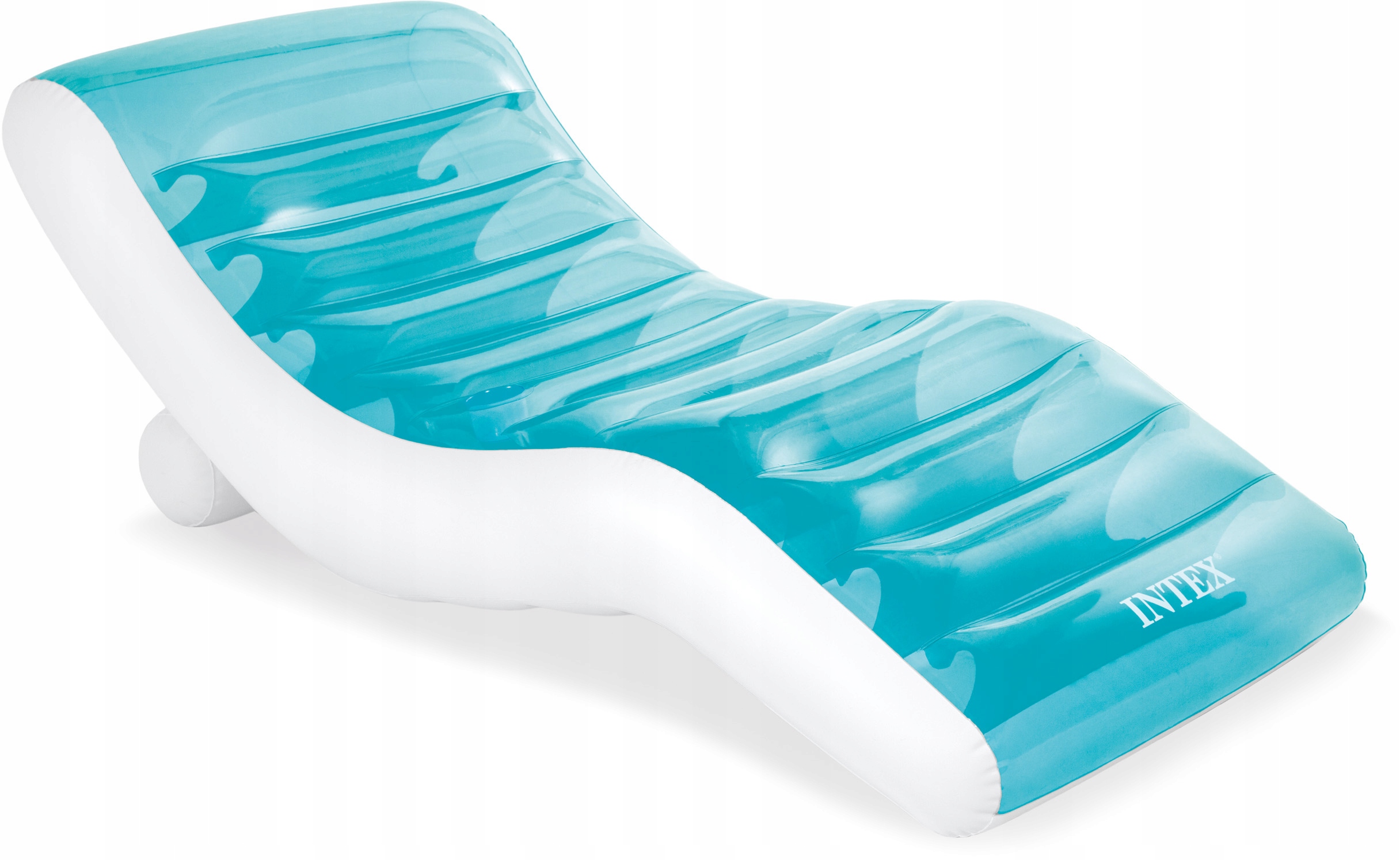 Duży Mocny Profilowany Materac Fotel Plażowy 191x99 cm Intex 56874