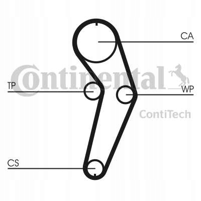 Continental ct988k3 комплект ремня грм