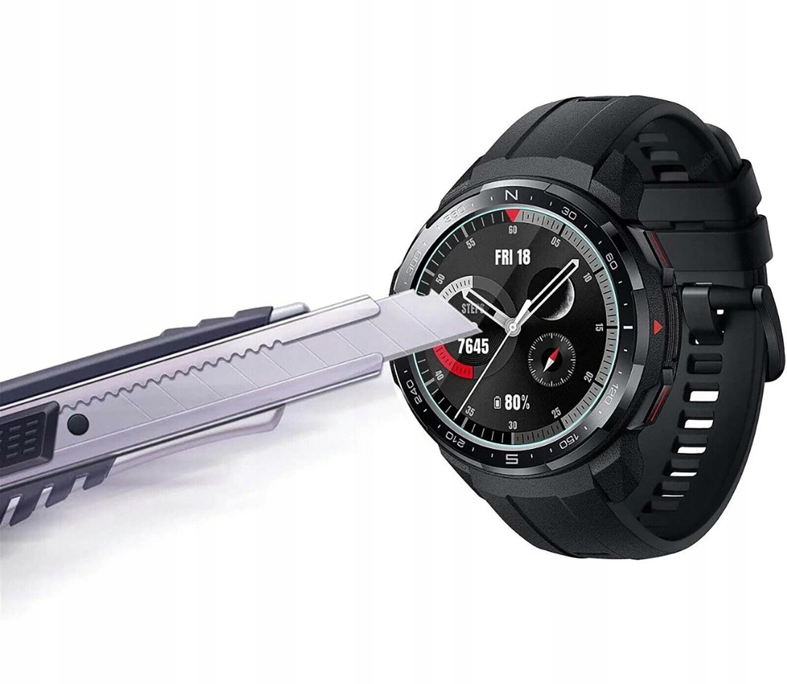 SZKŁO HARTOWANE do HUAWEI HONOR WATCH GS PRO Rodzaj szkło hartowane