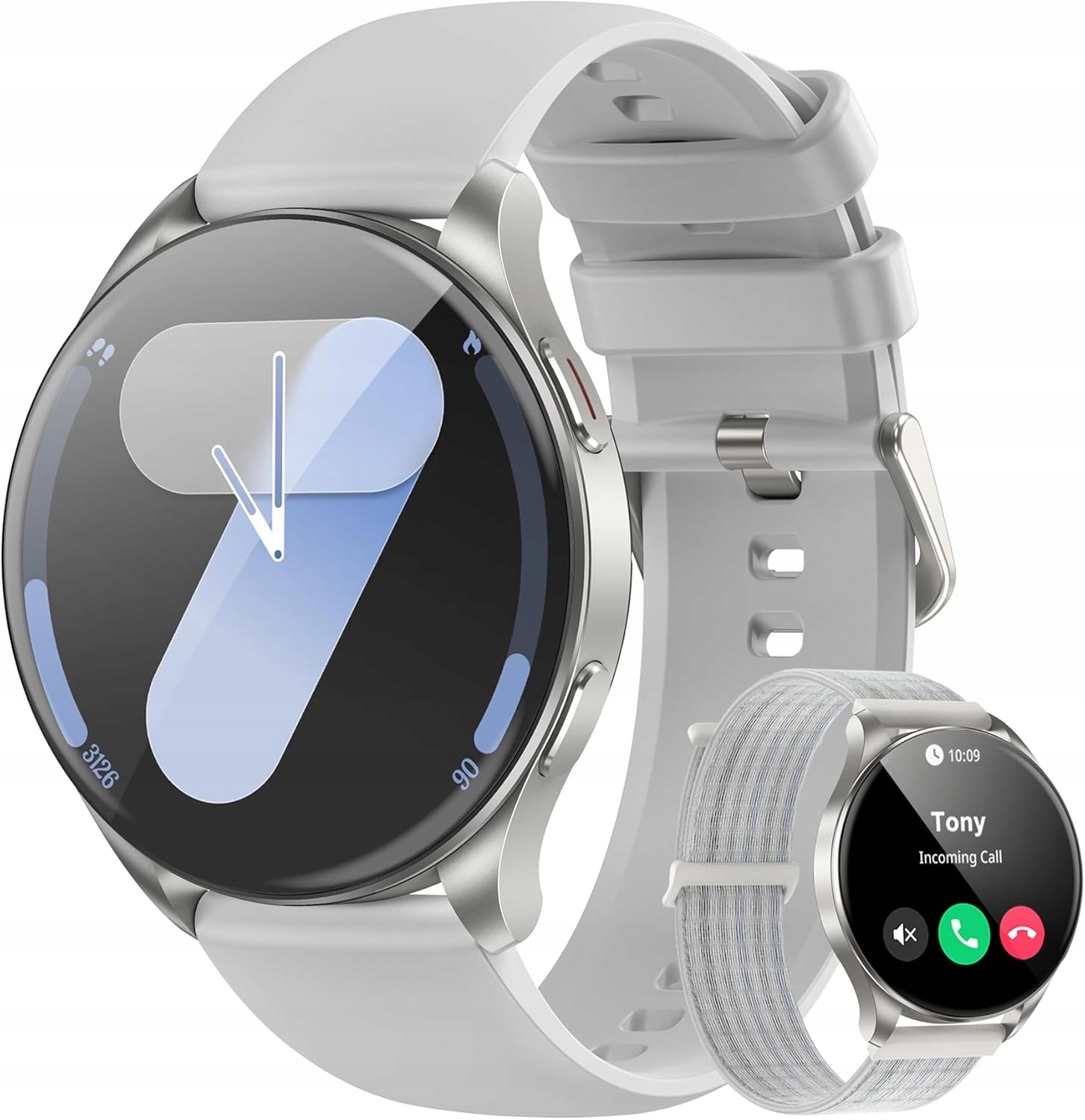 Smartwatch Damski Zegarek Czarny Połączenia Powiadomienia Sportowy Męski Smartwatch Pl