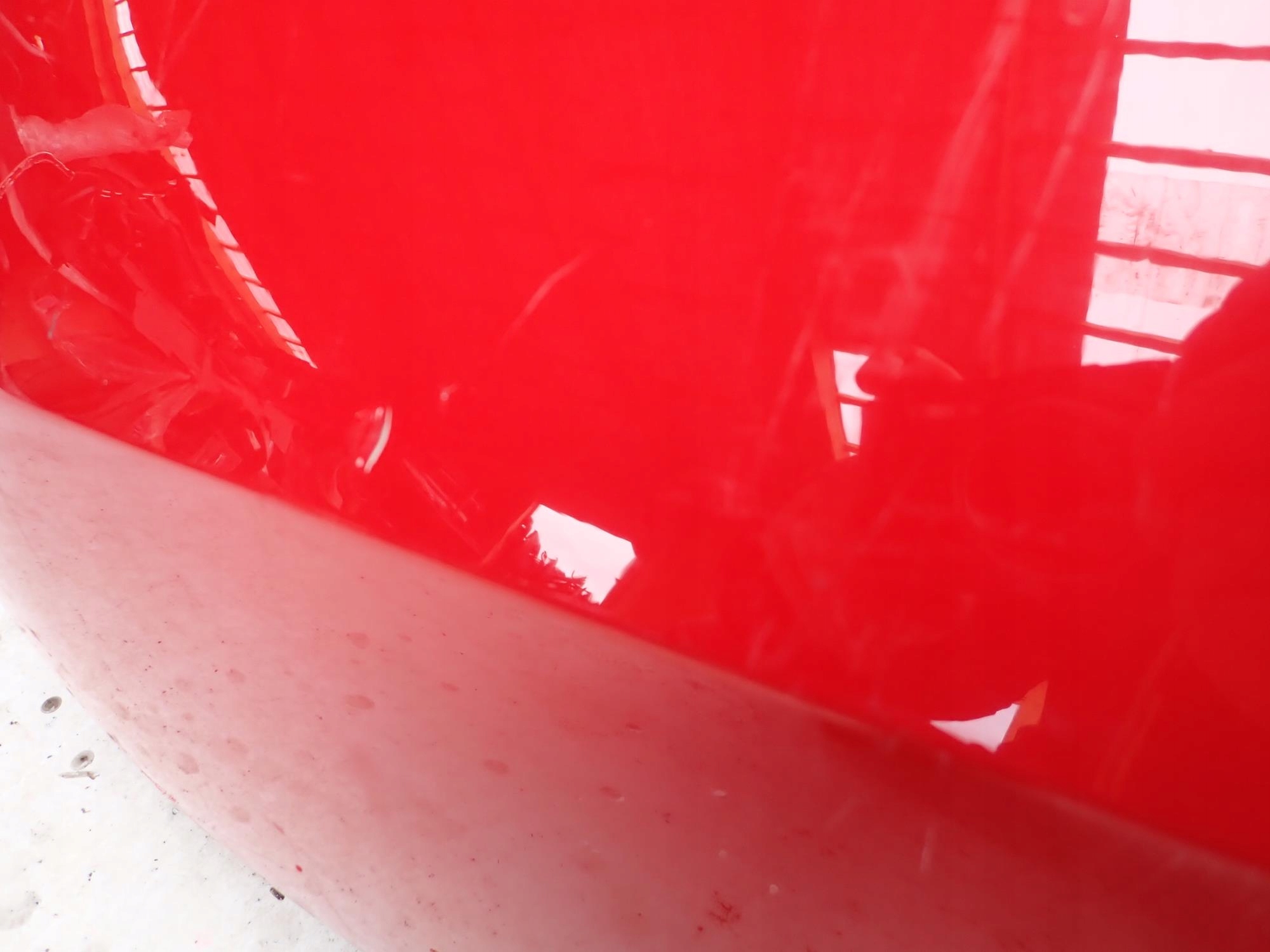 SKODA FABIA II 2 HB 07-14 bumper rear part rear