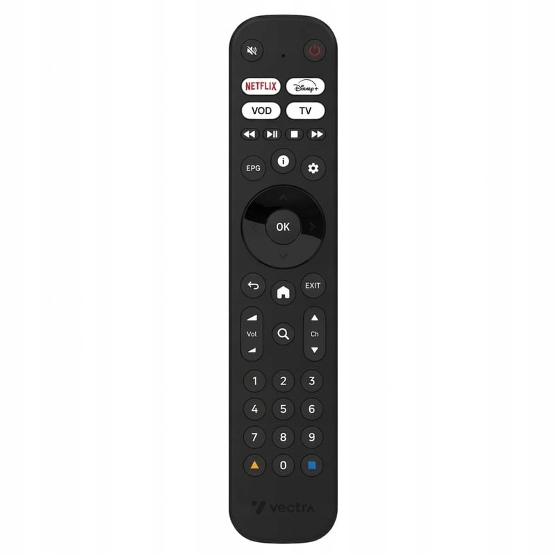 Dálkový Ovladač pro dekodér Vectra Smart 4K Box, originální s Bluetooth