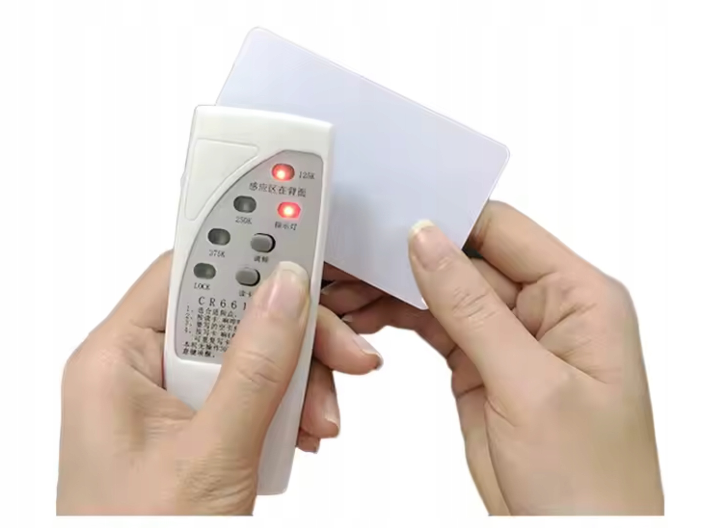 PROGRAMATOR RIFD CZYTNIK DUPLIKATOR KOPIARKA KLONER + 15 BRELOKÓW Model RFID