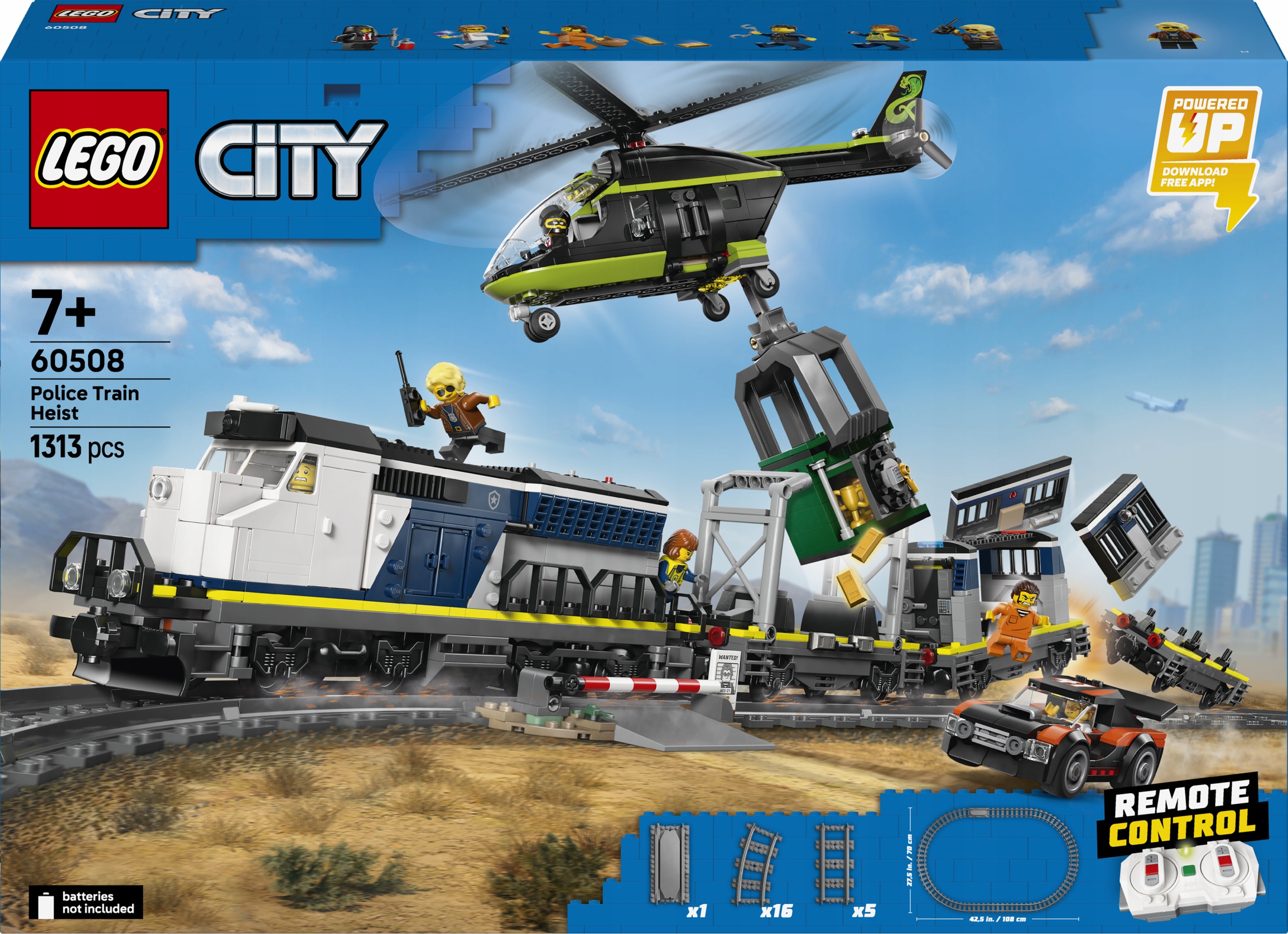 Lego City 60508 Přepadení policejního vlaku dárek katalog 2026